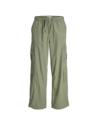 JACK & JONES | Pantalon cargo JPSTBILL | dunkelgrün